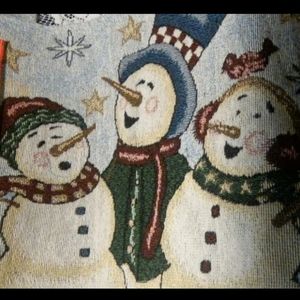 🍏 Set of 4 Quality Christmas Tapestry Placemat's